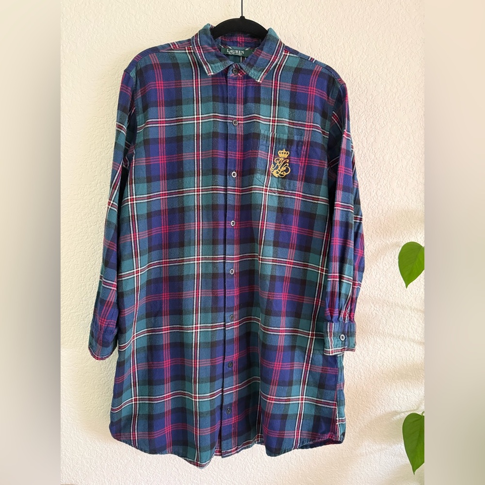 Ralph Lauren Multicolor Plaid Button-Down Shirt